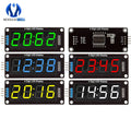 TM1637 LED Display Module for Arduino 4 Digit Tube 7 Segment 0.56 inch Time Clock Indicator Module Red Blue Green Yellow White