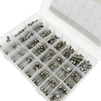 360Pcs Fast Blow Glass Fuses Assortment Kit 24 Values Auto Fuses Assortment Kit 250V 5x20mm & 6x30mm Glass Tube Fuses with Box