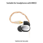 8 Core Silver Plated 2.5/3.5/4.4mm Balanced Cable To MMCX Connector Hifi Upgrade Cable For SE215 SE315 SE535 SE846