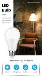 10pcs LED bulb E27 B22 E14 220V Led lamp SMD2835 bombilla 3W 6W 9W 12W 15W 18W 20W Led lights Saving for Indoor  bedroom home