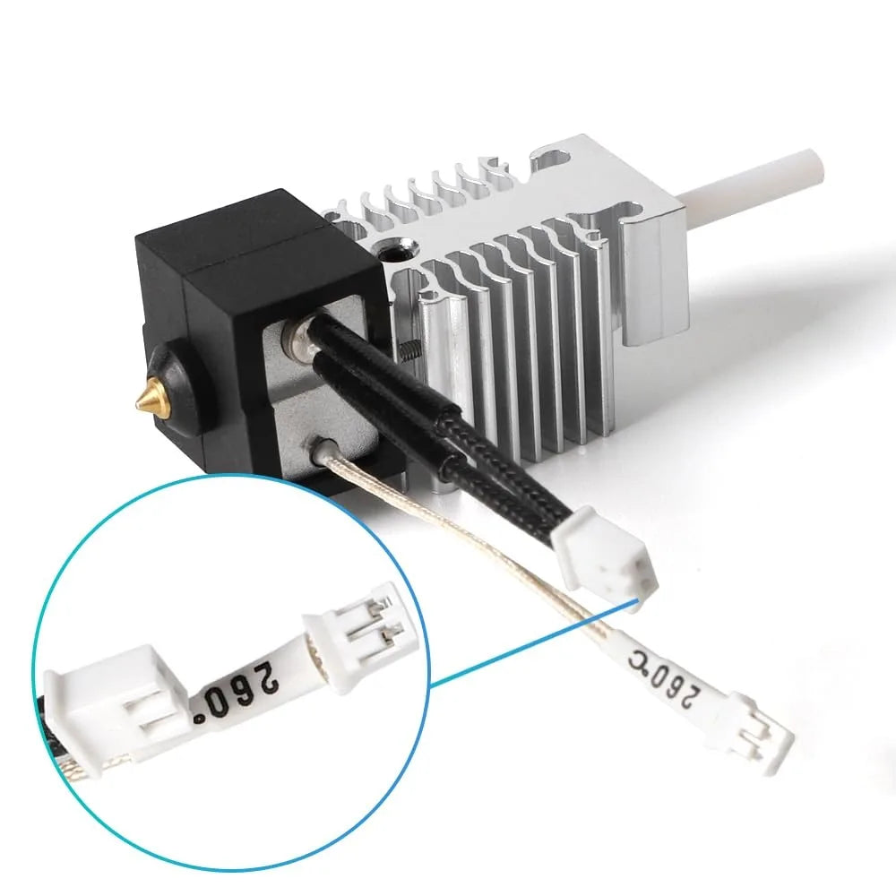 Creality Ender 3 V3 SE Hotend Kit, and Extruder Hotend Heater Block /Heatsink/Thermistor/Heating Rod Tube for Ender3 V3 SE