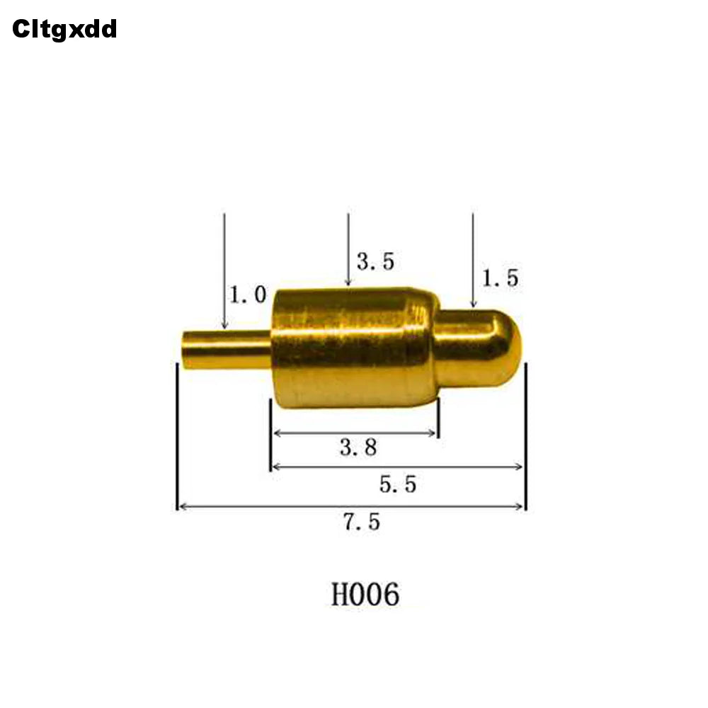 5pcs Pogo Pin Connector Pogopin Battery Spring Loaded Contact SMD Needle PCB 2 3 4 5 6 7 8 9 10 12 14 MM Test Probe H021 - H040