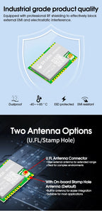 SX1262 LoRa Wireless Module 868Mhz 915Mhz 433 475Mhz DX-LR30 22dBm 8KM Long Range SMD RF Module Power Supply