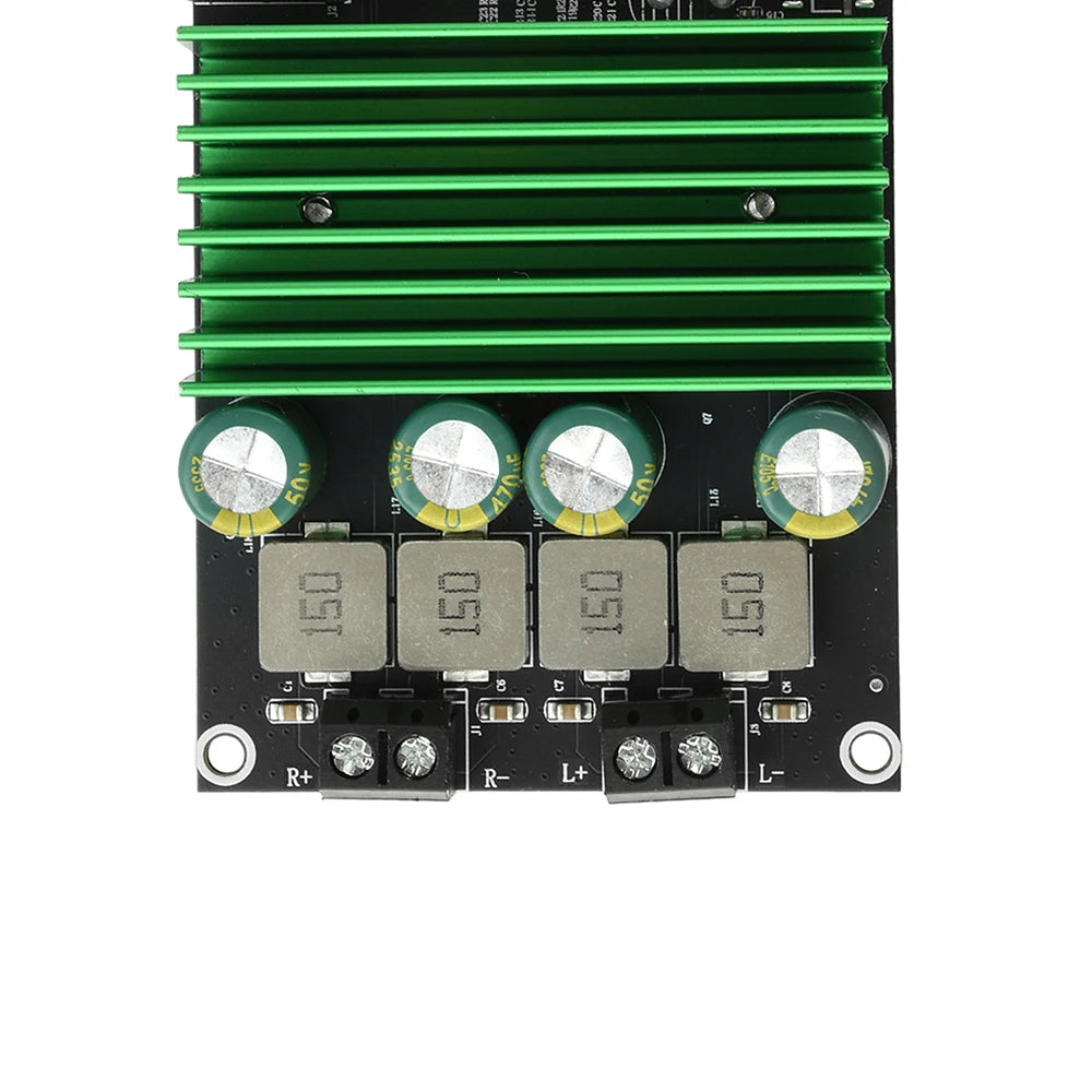 2X150W Bluetooth BT Amplifier Board Bass Enhancement EQ Adjustment Audio Amplifier Module with APP Tuning for DIY Car Audio