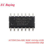 20Pcs/1pc ATTINY85 ATTINY85-20SU ATTINY SOIC-8 8KB 20MHz 8Bit Microcontroller SMD IC Chip ATTINY44A-SSUR ATTINY13A-SSU ATTINY10
