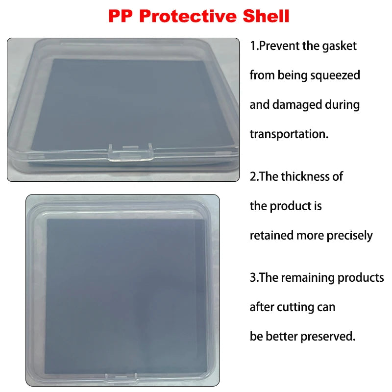 22W/mk 0.5mm 1.0mm Thermal Heat Dissipation Silicone Pad 100x100mm CPU/GPU Graphics Card Cooling Thermal Pad Silicone Grease Pad