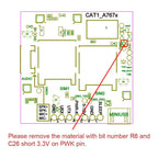 SIMCOM A7670E-LASE  4G Cat 1 with GSM GPS Module development Core Board A7670E TTL  Serial Port Mirco USB Voice