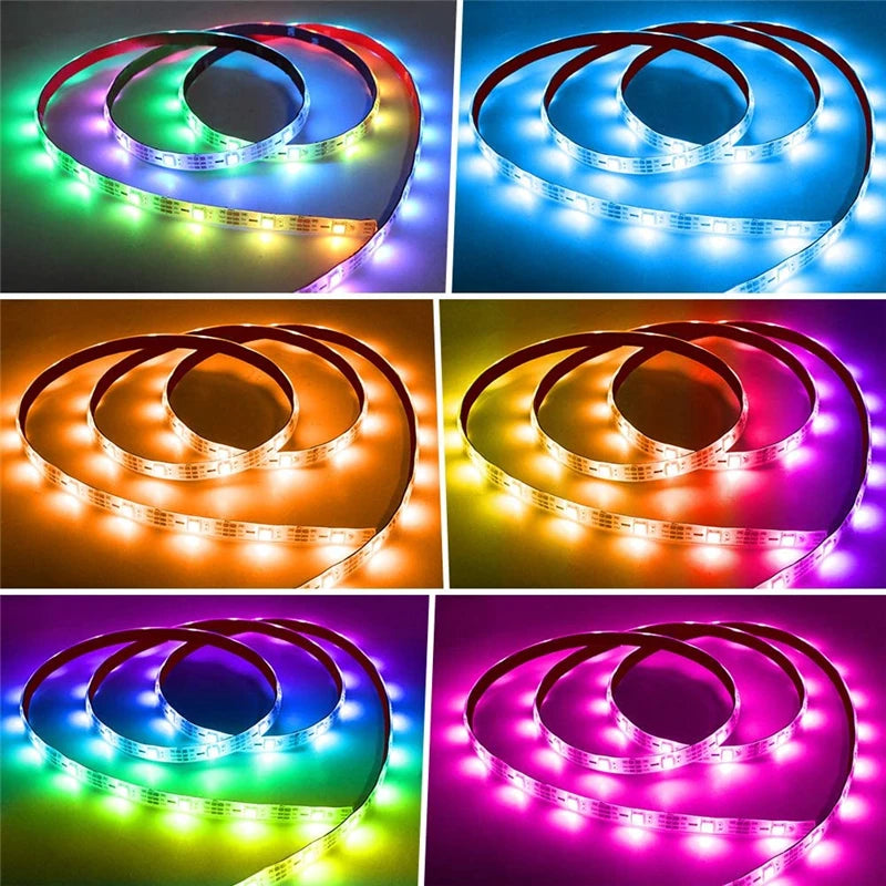 65.5ft/20m TUYA WS2811 TUYA DreamColor LED Strip Lights RGBIC Smartlife 60LEDs/M Flexible Tape Work with Alexa Google Assistant