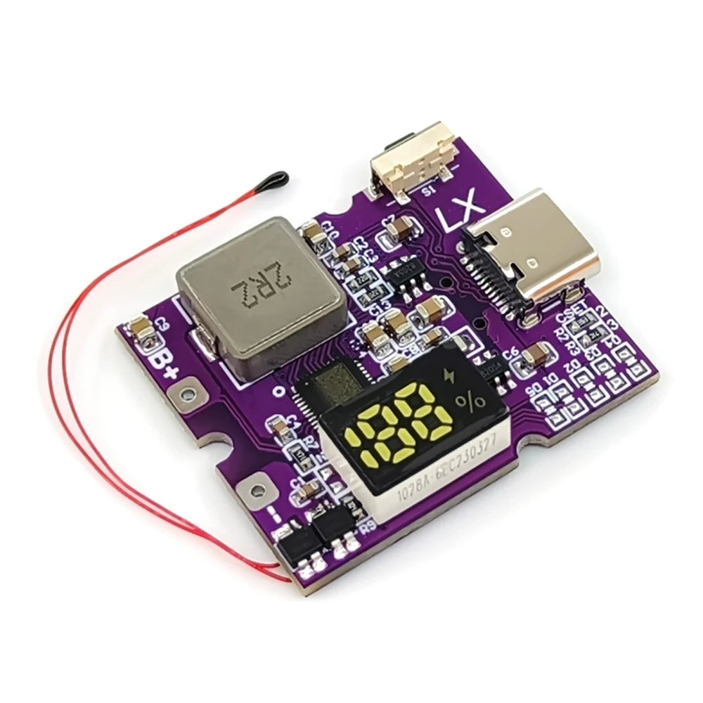 22.5W Mobile Power Module Power Bank Bidirectional Fast Charging Circuit Board With Digital/Light Type-C USB Suppor PD/QC3.0 2.0
