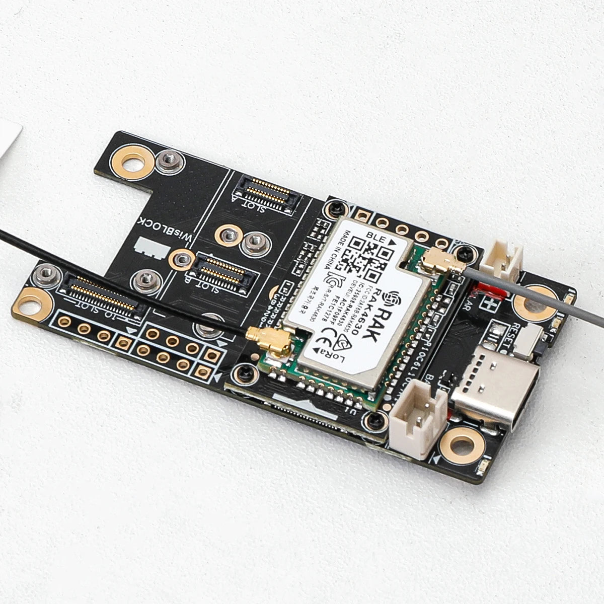 RAK19007 WisBlock LoRaWAN SX1262 Wireless Module RAK19007 + RAK4631 Baseboard Kit for Meshtastic Meshcore Raido LoRa Node