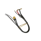 High Amps 2S RC Car Hardcase LiPo Battery XT60 Gold Plug Bullet Connector 5mm Pins 2mm 12awg 300mm JST-XH3P 22awg 360mm
