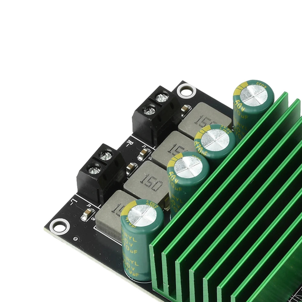 2X150W Bluetooth BT Amplifier Board Bass Enhancement EQ Adjustment Audio Amplifier Module with APP Tuning for DIY Car Audio