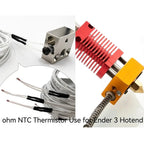 Thermistor NTC 3950 100K ohm Temperature Sensor Cable for Ender 3/Ender 3 Pro/Ender 3 Max Upgraded Heater Block 3D Printer Parts