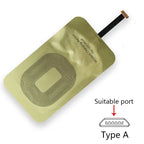 Type C Micro USB Universal Wireless Charging Receiver for Samsung Redmi Note iPhone 5S  6 7 SE Android Wireless Charger Adapter