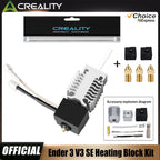 Creality Ender 3 V3 SE Hotend Kit, and Extruder Hotend Heater Block /Heatsink/Thermistor/Heating Rod Tube for Ender3 V3 SE
