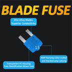 100/300PCS Micro 2 Blade Fuse ATR/APT Micro2 Fuse ATR/APT Blade Fuse 2A-35A Kit Replacement Fuses for Boat Truck SUV Automotive