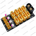 1PCS High Current QS8M Power Distribution Board Anti Interference Centralized Load Supply XT90 XT30 Multi Output PDB Module