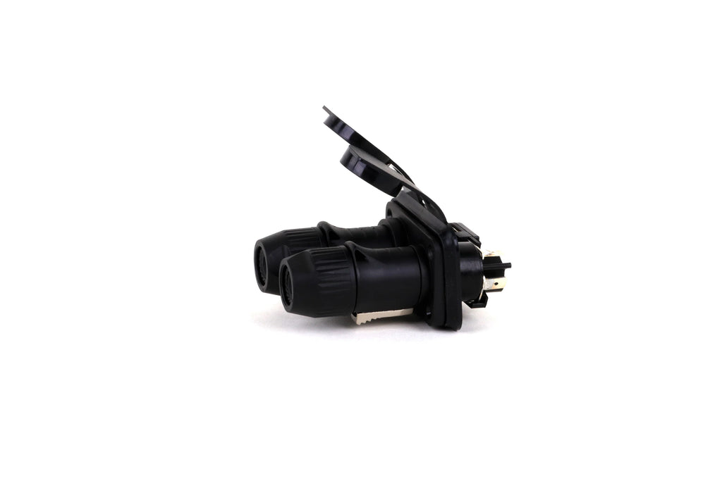 Waterproof True Locking 3Pin Powercon Male/Female Plug Connector In&Output NAC3FX-WP Coupler Panel Mount Chassis Socket Adapter