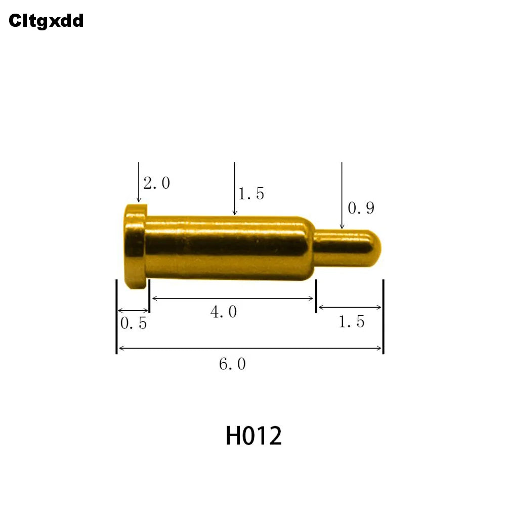 5pcs Pogo Pin Connector Pogopin Battery Spring Loaded Contact SMD Needle PCB 2 3 4 5 6 7 8 9 10 12 14 MM Test Probe H021 - H040
