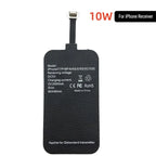 10W 5V Wireless Receiver Coil for IPhone5 6 7 Type C Universal Wireless Charging Adapter for Samsung Huawei Xiaomi