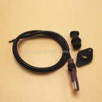 QRB1 Ordinary Flame Detector Photosensitive Electric Eye Burner Detection Photoresistor Red QRB1 Photocell for Burner Waste Oil