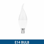 6Pcs  led Light bulb E14 E27 LED Lamp Indoor Warm Cold White Light 3W 6W 9W 12W 15W 220V LED Candle Bulb Home Decor Chandelier