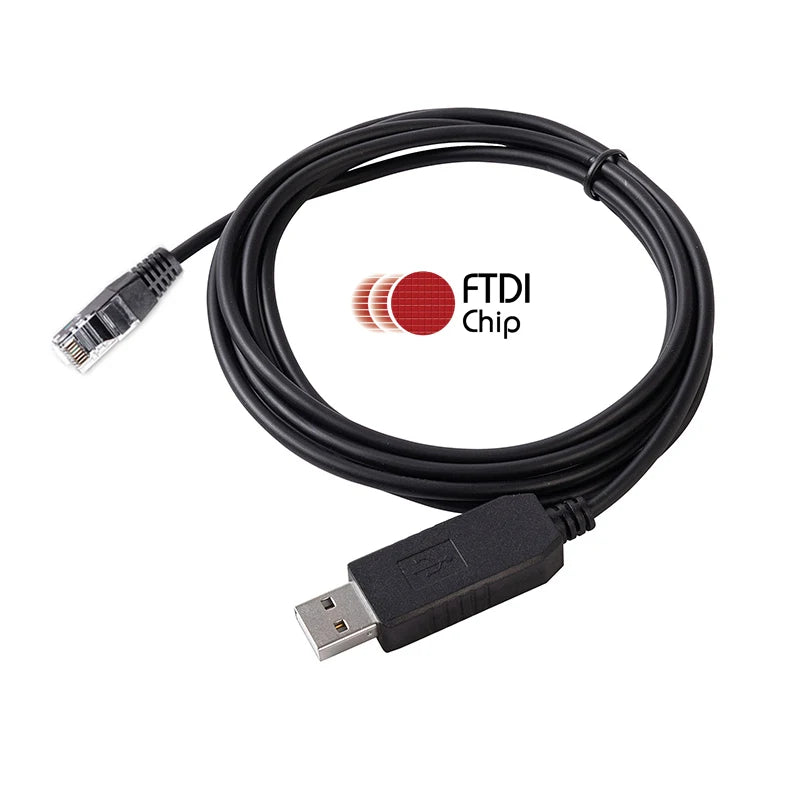 Deye/SunSynk/Sol-Ark Inverters RS485 Communication Cable FTDI USB RS485 to RJ45 Cable for Connecting/Configure Inverters to PC