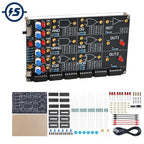 DIY Logic Gate Circuit Soldering Practice Kit Basic Logic Gate Learning Kit with Interactive LED Simulation for STEM Education