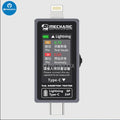 Mechanic T-824 No Disassembly Required Mobile Phone Tail Insertion Detector Digital Display Current Power Check Type-C Lightning