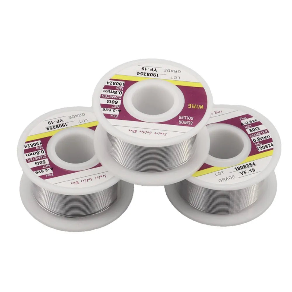 500/300/100G Tin Wire Soldering Wire with Flux Melt Rosin Core Solder Roll No-clean Electrical Repair Solder For Soldering