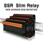 FCGK DC Control AC Slim Interface Solid State Relay Module DIN SSR Slim Relay DC Control DC 41F-1Z-C2/C4 SSR Relay DIN Rail
