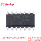20Pcs/1pc ATTINY85 ATTINY85-20SU ATTINY SOIC-8 8KB 20MHz 8Bit Microcontroller SMD IC Chip ATTINY44A-SSUR ATTINY13A-SSU ATTINY10