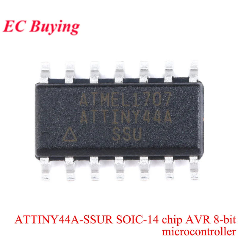 20Pcs/1pc ATTINY85 ATTINY85-20SU ATTINY SOIC-8 8KB 20MHz 8Bit Microcontroller SMD IC Chip ATTINY44A-SSUR ATTINY13A-SSU ATTINY10