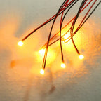 5pcs 3V Led 0805 Pre Wired SMD 7-Colors Flashing Lamp Model Toys for Ho N OO Diy Model Making/Cars Lighting/Sandtable Diorama