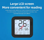 Thermometer Hygrometer With Tuya Temperature Humidity Sensor and AC Remote Backlight Support Work With Yandex Alexa SmartLife