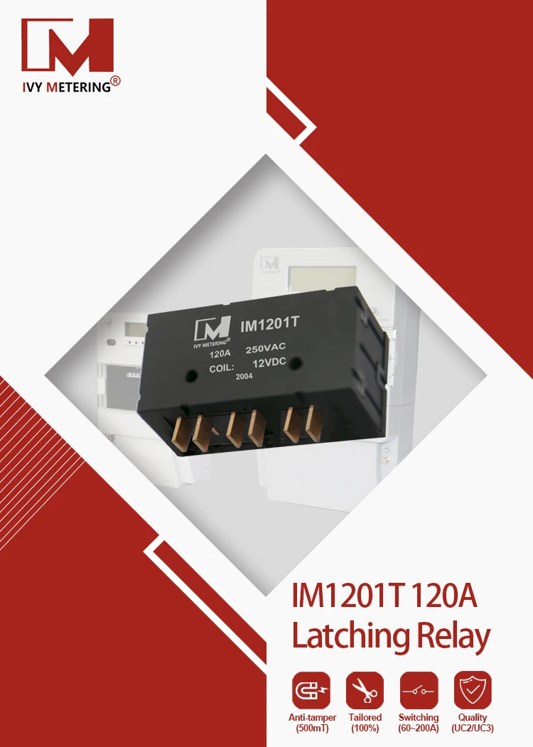 120A Latching Relay Three Phase On-Off Control Switch for Load Control