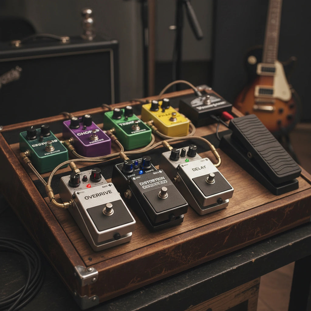 FILN SPST Momentary Soft Touch Push Button Stomp Foot Pedal Switch Electric Guitar Switch OFF-Momentary ON
