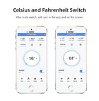 Thermometer Hygrometer With Tuya Temperature Humidity Sensor and AC Remote Backlight Support Work With Yandex Alexa SmartLife