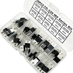 50PCS TO-220 IRF Series Kit IRFZ44N IRF510N IRF520N IRF530N IRF540N IRF640N IRF740 IRF840 IRF3205... MOSFET Power Transistor Kit