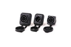 10pcs IN/OUTput 3Pin Waterproof PowerCON True Connector Female Jack,NAC3FX-W Power Female Socket IP65 PowerCon Chassis Connector