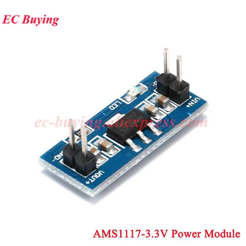 AMS1117 LM7805 Multi Channel Way Voltage Regulator Convertor Board Power Module Type-C AMS1117-1.2V/1.5V/1.8V/2.5V/3.3V/5.0V