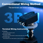 FILN SPST Momentary Soft Touch Push Button Stomp Foot Pedal Switch Electric Guitar Switch OFF-Momentary ON