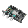 ZK-1001U TPA3116D2 Mono 100W Bluetooth 5.3 Amplifier Board 9-24V Boost AUX USB Bass Treble for DIY TWS Speaker