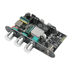 ZK-1001U TPA3116D2 Mono 100W Bluetooth 5.3 Amplifier Board 9-24V Boost AUX USB Bass Treble for DIY TWS Speaker