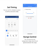 Thermometer Hygrometer With Tuya Temperature Humidity Sensor and AC Remote Backlight Support Work With Yandex Alexa SmartLife