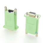 DB9 to RJ45 Female Socket Jack Console Adapter Connector Cable Cisco Compatible CAB-9AS-FDTE for RS232 Terminal POS Modem