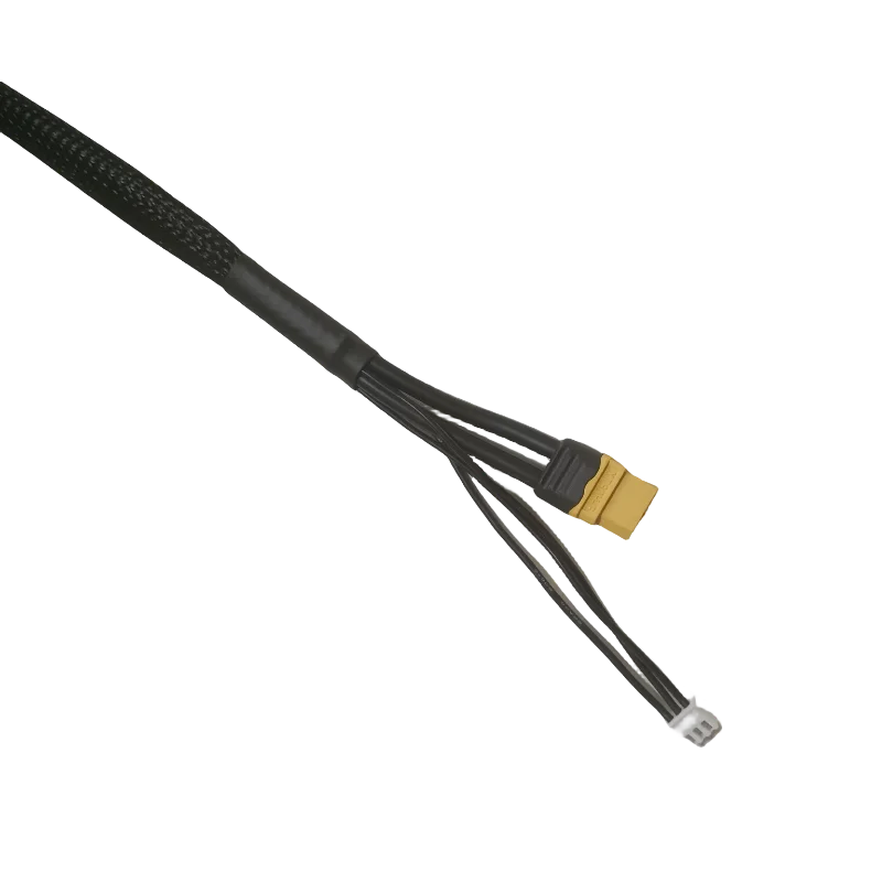High Amps 2S RC Car Hardcase LiPo Battery XT60 Gold Plug Bullet Connector 5mm Pins 2mm 12awg 300mm JST-XH3P 22awg 360mm