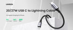 Ugreen Micro USB Cable 2A Nylon Fast Charging USB Cable for Samsung Xiaomi HTC USB Charger Data Cable Mobile Phone Cable