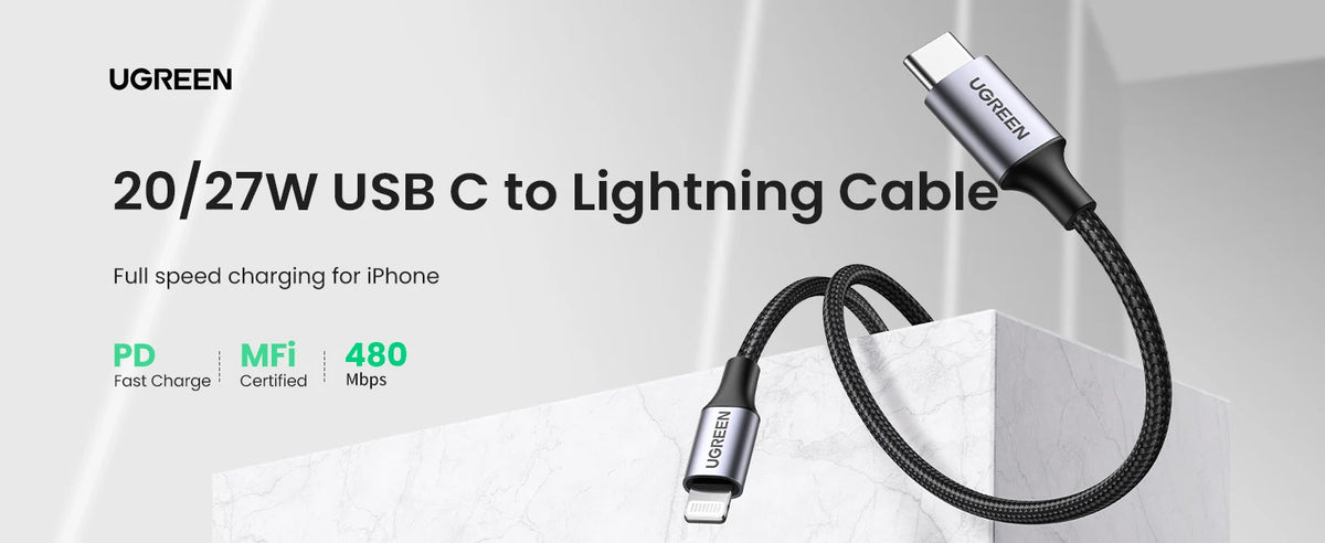 Ugreen Micro USB Cable 2A Nylon Fast Charging USB Cable for Samsung Xiaomi HTC USB Charger Data Cable Mobile Phone Cable