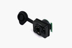1pc D Type RJ45 Network 8P8C Female Panel Mount PCB Socket RJ45 CAT5/5E/6 Ethernet Extension Adapter Industrial RJ45 Connector